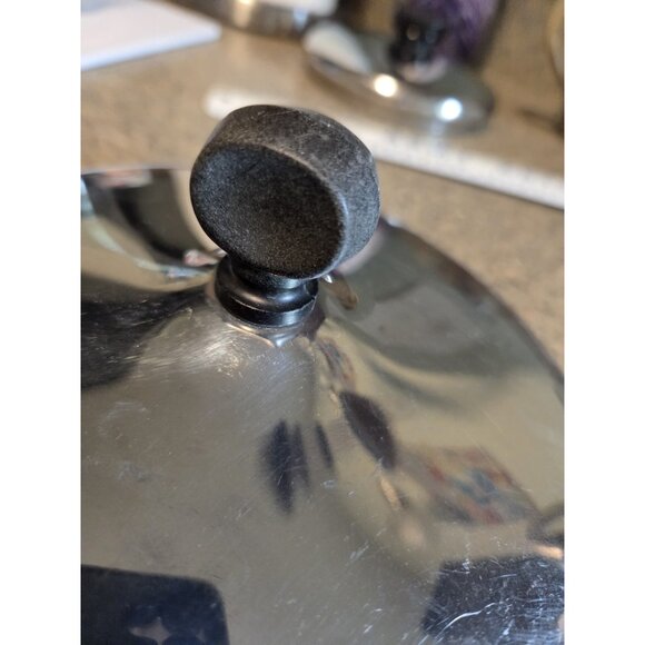 Vintage Farberware 6 1/2" Replacement Lid Only for Sauce Pan Pot Stainless - Picture 2 of 7